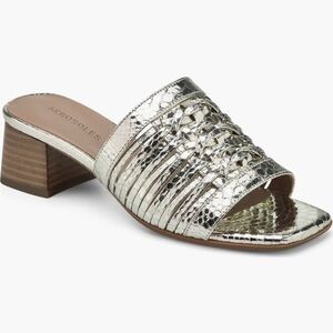 Aerosoles Evette Slide Sandal Metallic  - 9